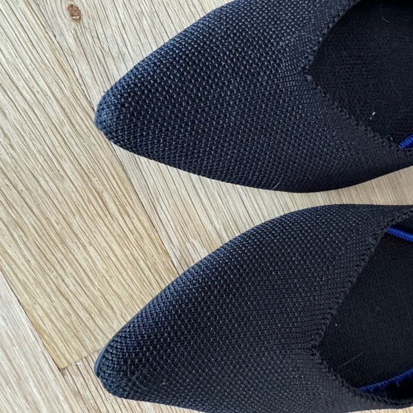Rothy’s black point flats - Picture 2 of 3
